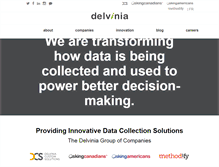 Tablet Screenshot of delvinia.com